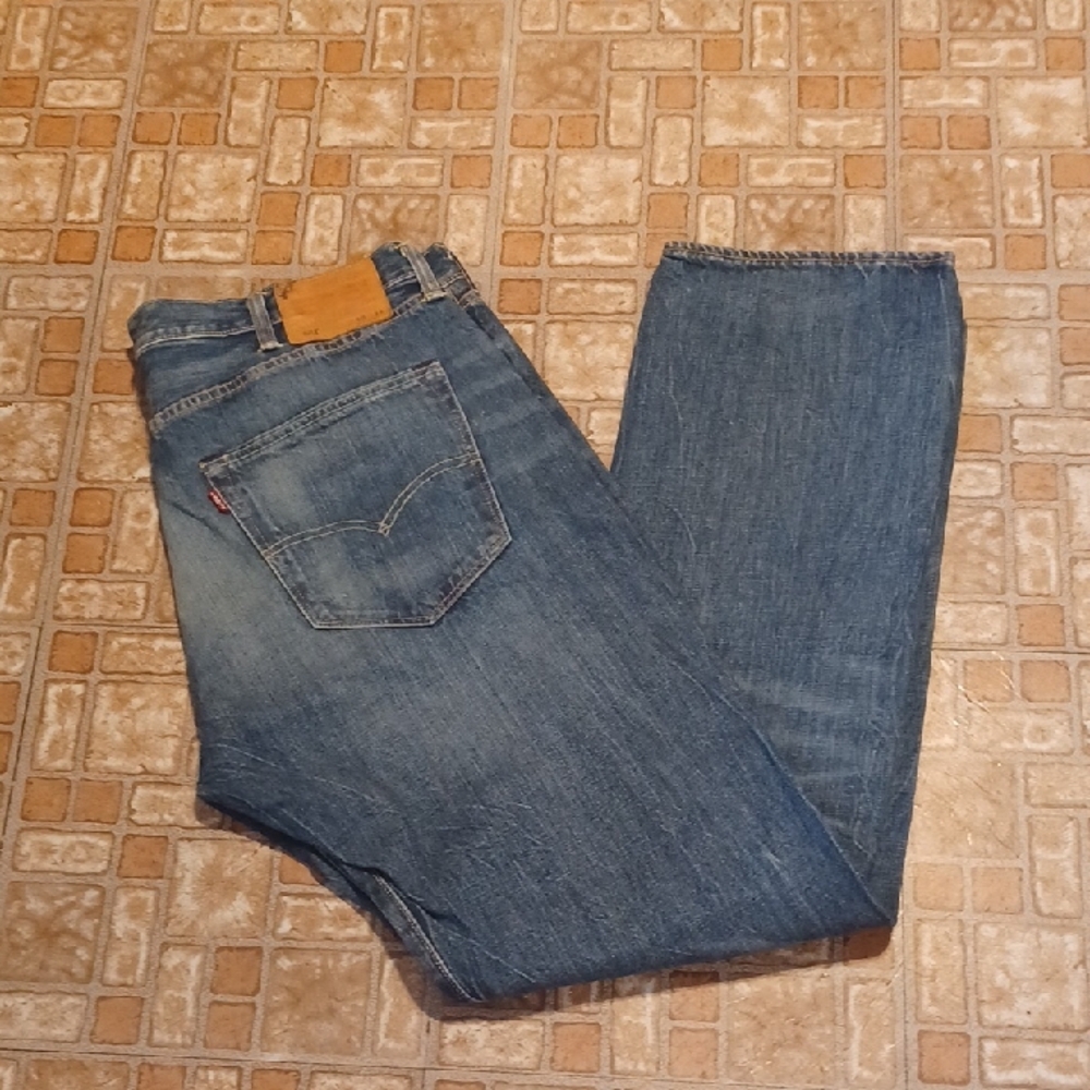 Levi's Classic Straight Blue Jeans 40x34